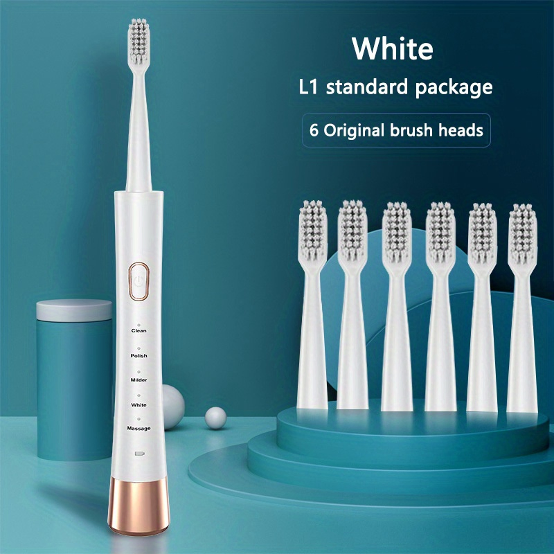 2023 New Design Pressure Sensor Electric Sonic Toothbrush USB Rechargeable Toothbrush
