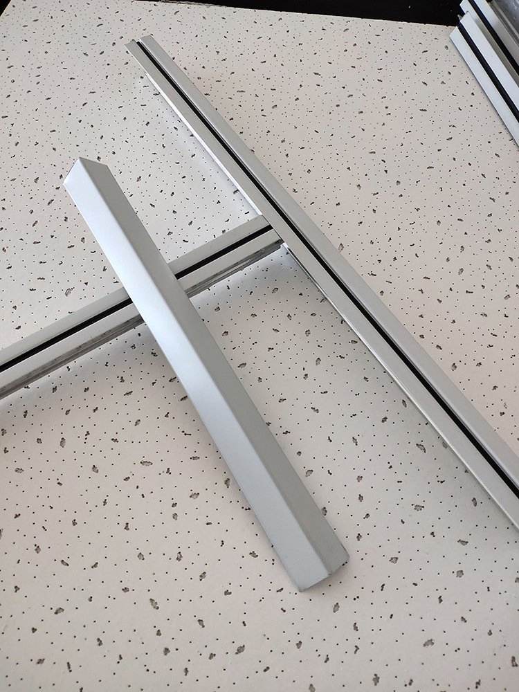 60*60cm Acoustic Ceiling Panels Suspended Mineral Fiber Drop Ceiling Tile Black Supply Cinema Conference Rooms