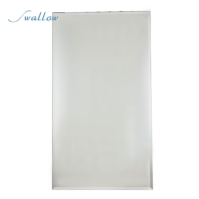 Framed Aluminum Surface-Mount 1-Door Bathroom Medicine Cabinet