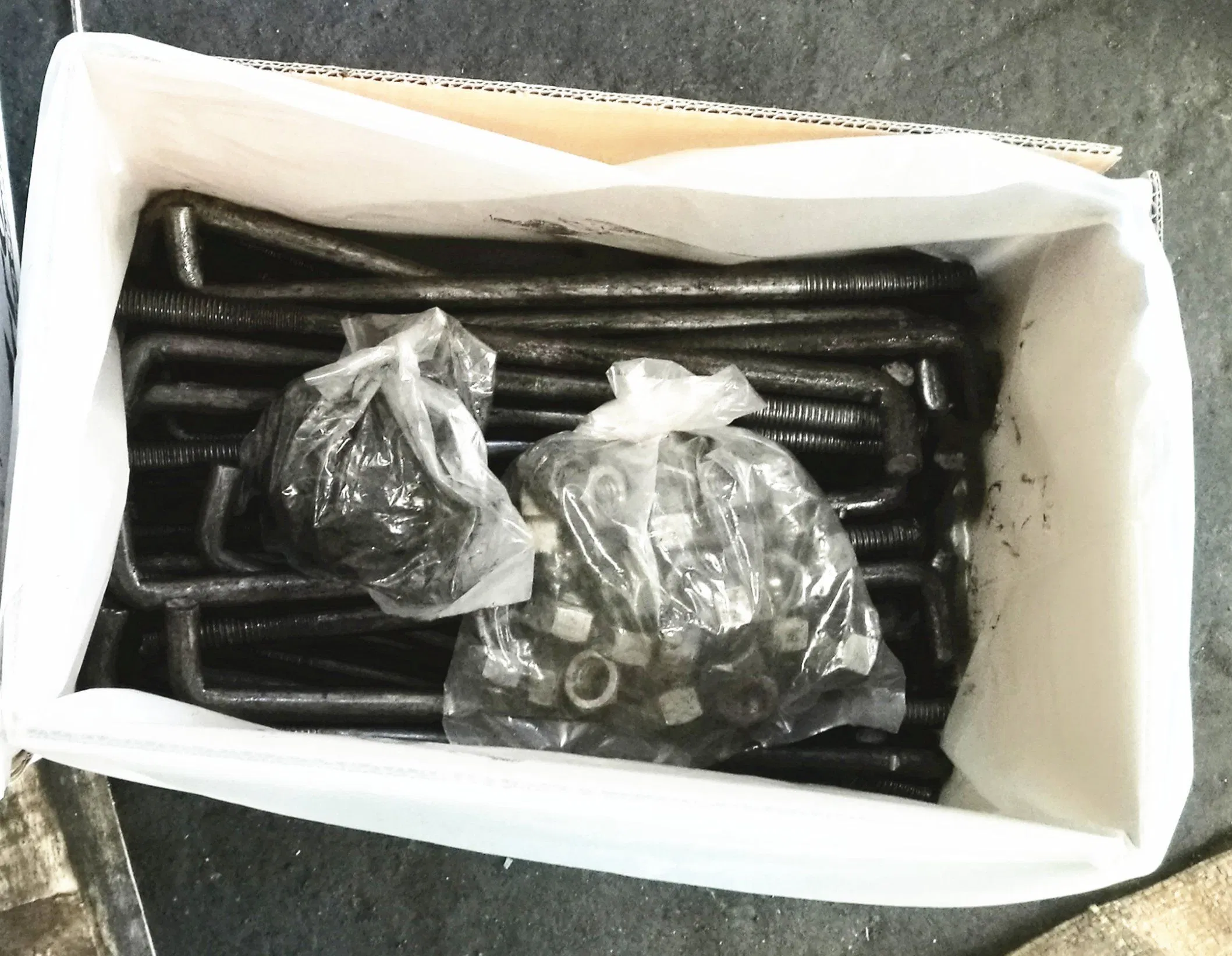 High Strength Galvanized Anchor Bolt / Foundation Bolt with Detached Hex Nut