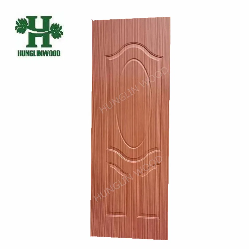 Latest Design Wooden Veneer Door Skin Solid Wood Moulded HDF/Plywood Door Skin