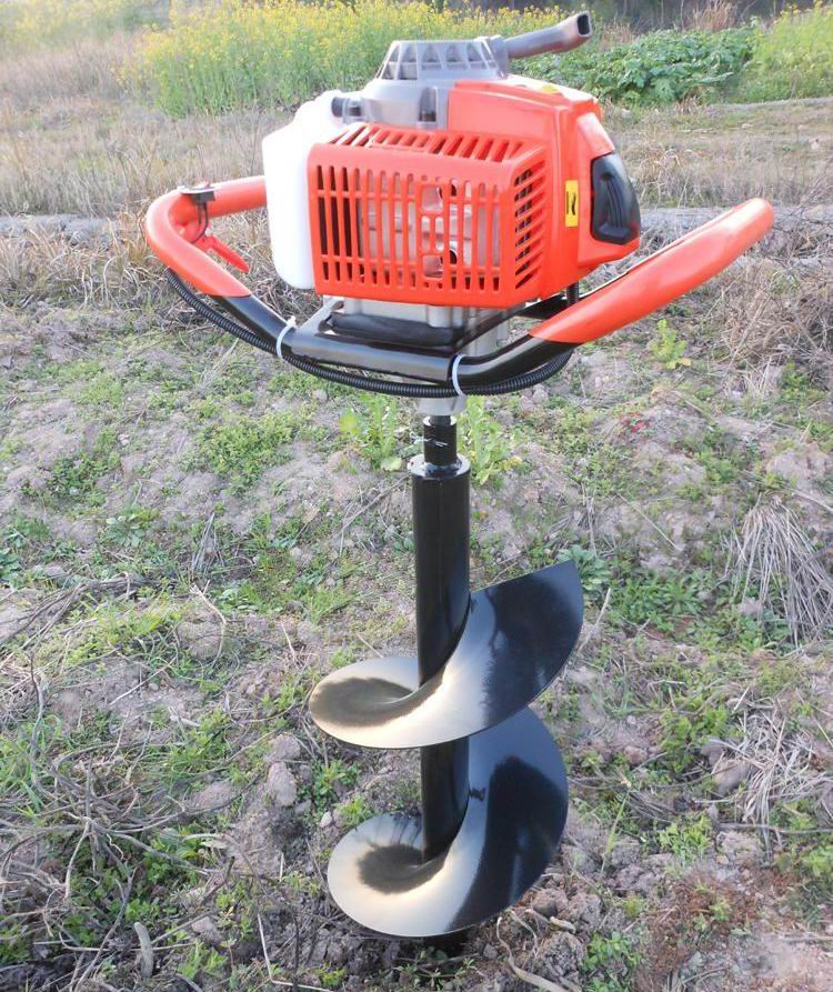 72cc 2-Cycle Earth Auger Post Fence Hole Digger Earth Drill Ground Driller Borer Swidry Glebowe