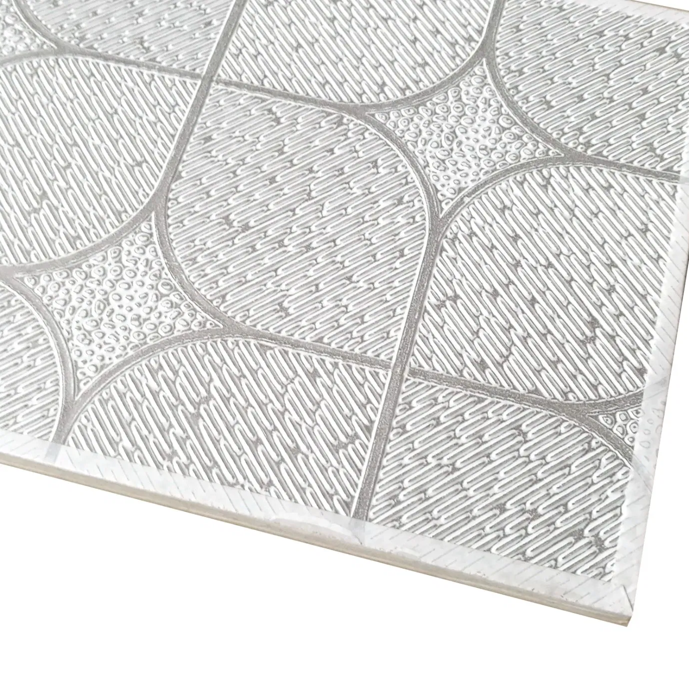 2 by 2 Feet PVC Coated Gypsum Ceiling Board PVC Film Laminated Gypsum Ceiling Tile with T Grid System Plasterboard Drywall for Ceiling Roof