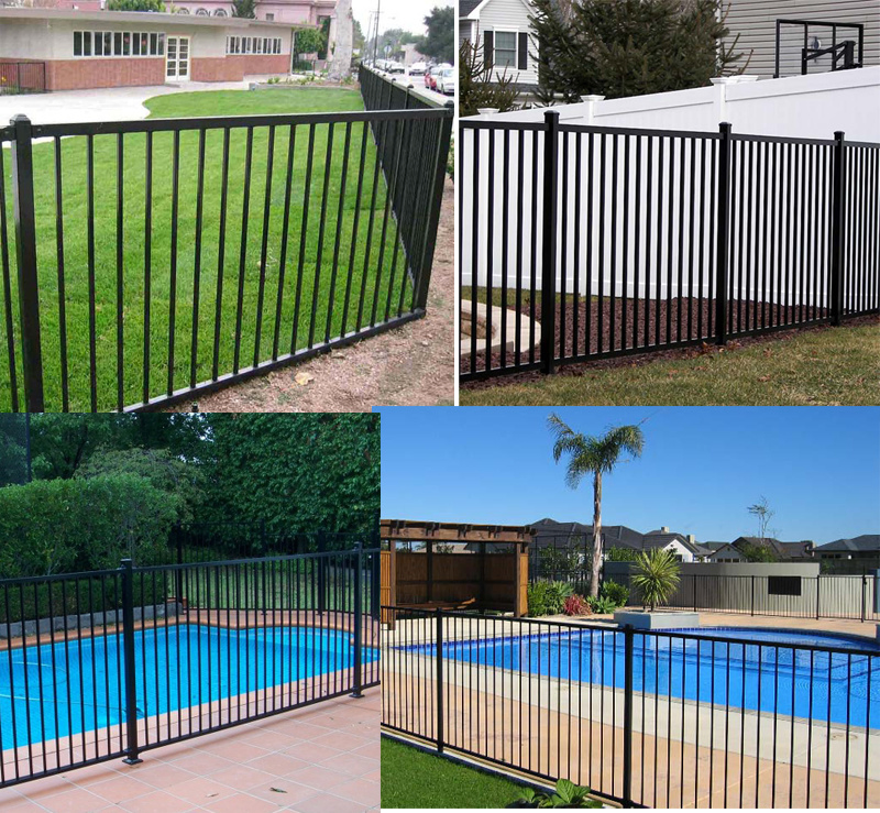 Aluminum Factory Fence Screen Decorative Fence Hot Sell Residential Fence