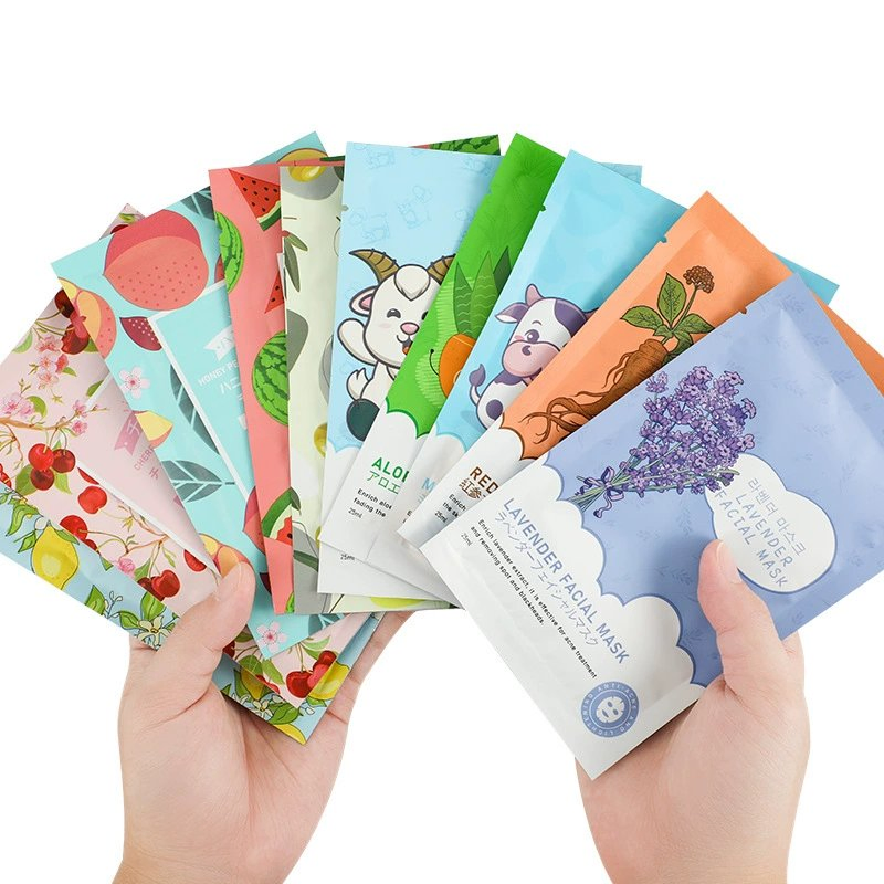 Beauty Fruit Face Masks Facial Mask Paper Sheet Korean Skin Care Moisturizing Aloe Vera Face Mask