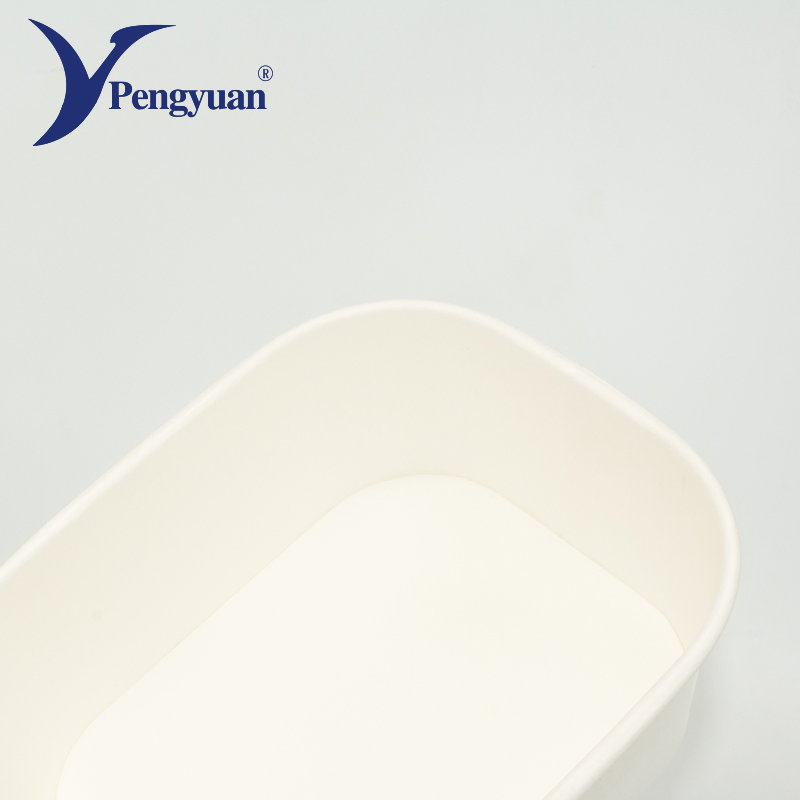 Kraft Paper Salad Bowl Disposable Biodegradable Takeaway Food Bowl