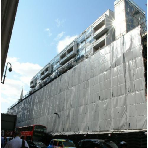 Litong Tear-Resistant PVC Tarp Fabric Portable Quick Dam Collapsible Noise Barrier Sound Barrier Fence to Reduce Decibel