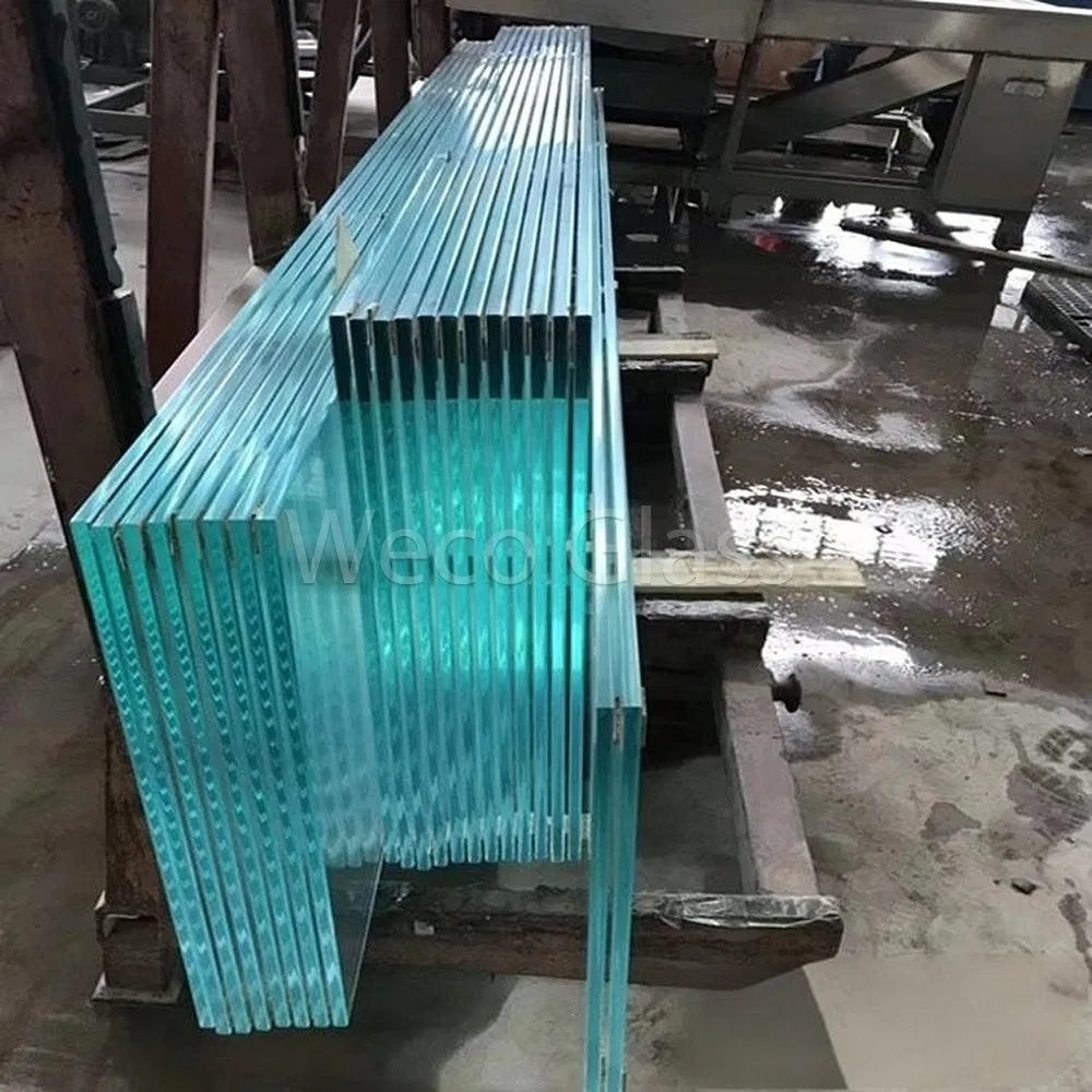 Weather-Resistant 2134X3300mm Size Toughened Tempered Safety Glass for Glass Elevators