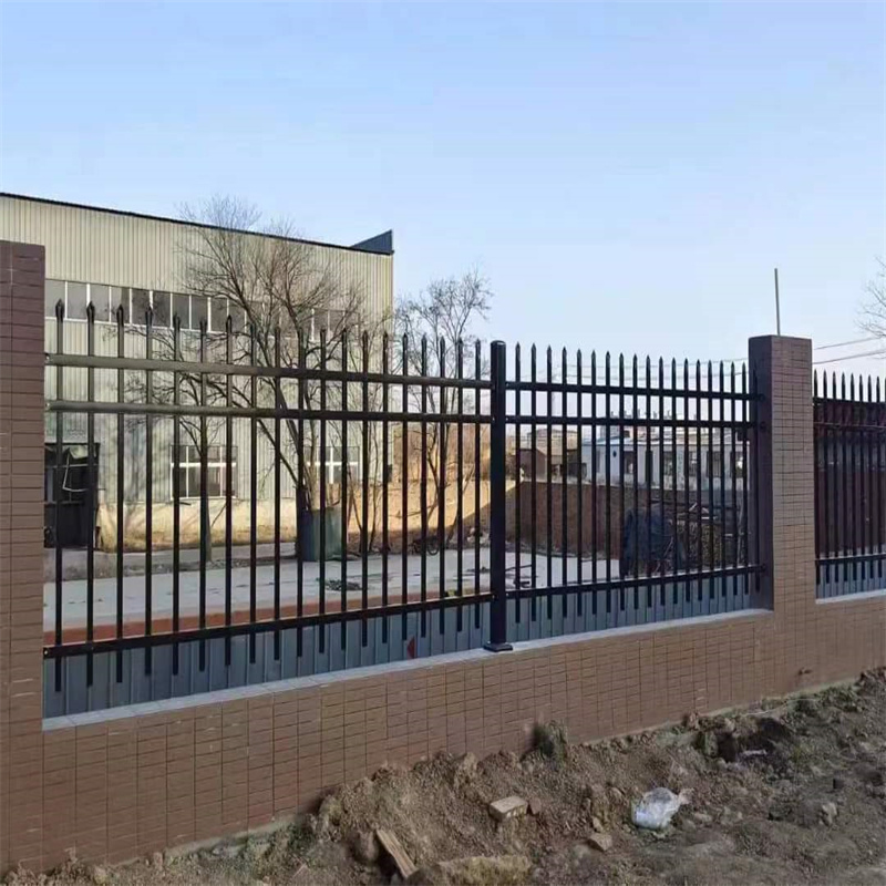 Durable Customized Wrought Iron Aluminum Steel Garden Fence Panels