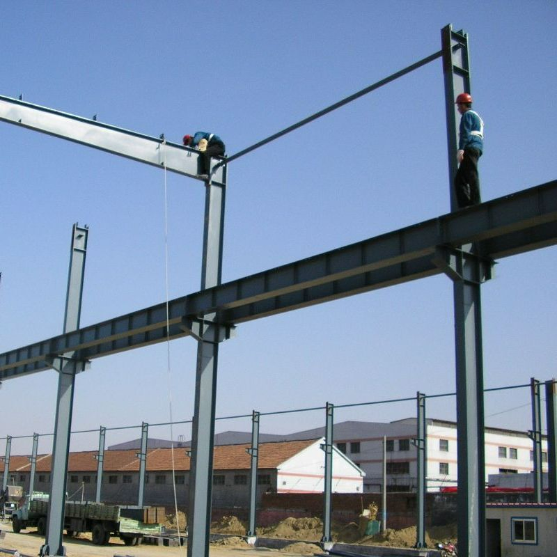 Lightweight Prefabricated Customized Steel Structure Engineered Project Warehouse Building