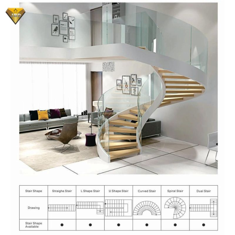 Elegant Frameless Glass Balcony Railing with Side Mounts
