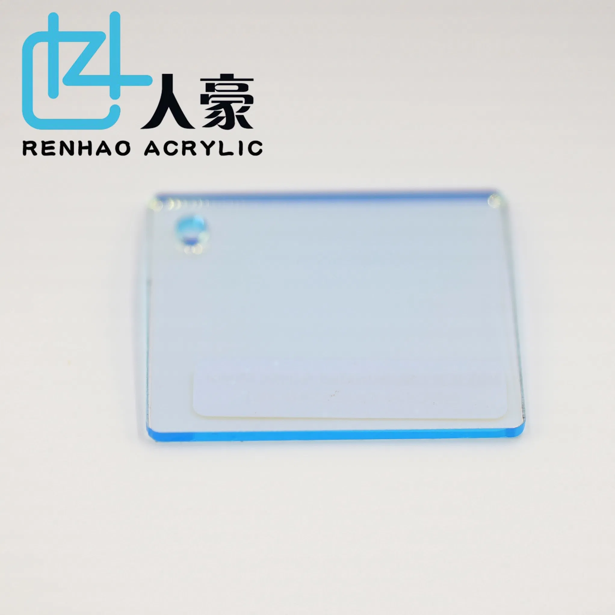 Renhao Blue Mirror Acrylic Panels for Signage, Architectural Models