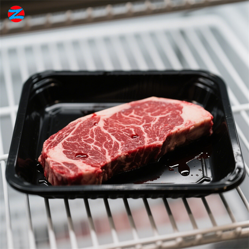 High Quality Disposable Fresh Fish Meat Packaging Tray Food Grade Plastic Food Tray