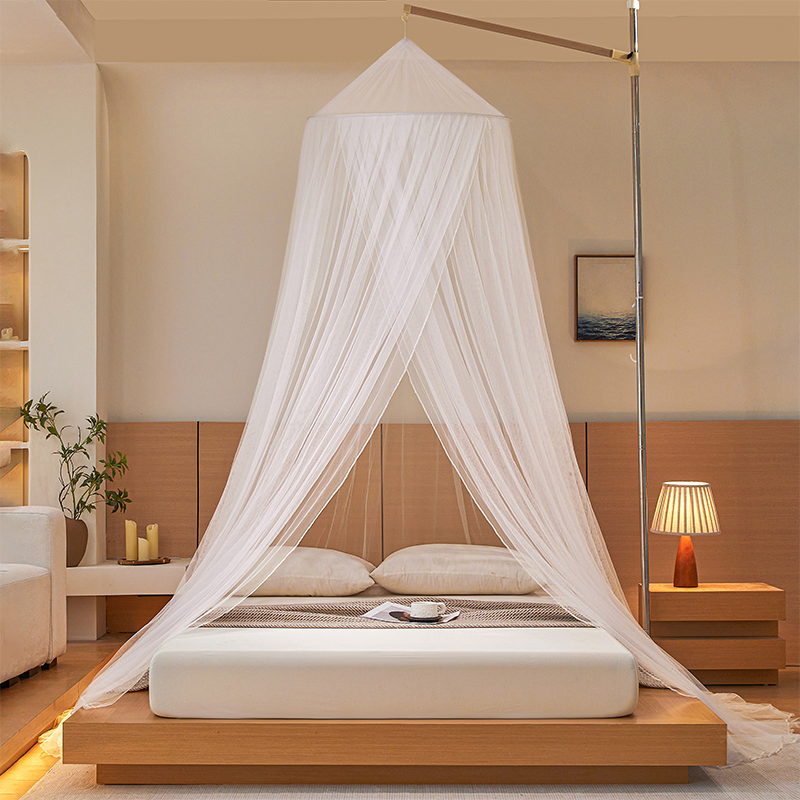 High Quality 100% Polyester Protective Net Mosquito Net Single Double Queen King Size for Home Use