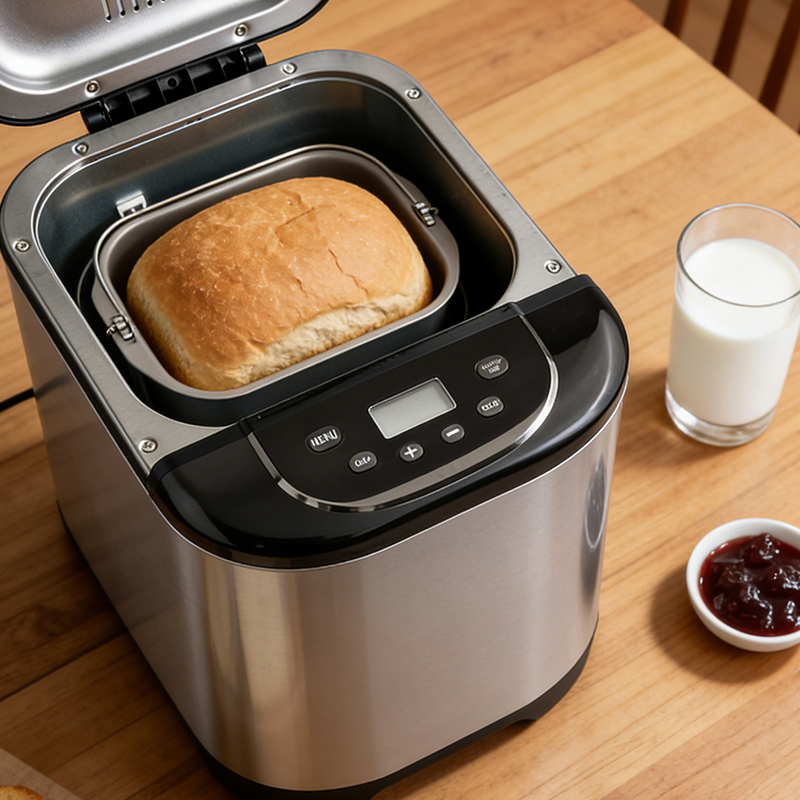 Automatic 2lb Breadmaker Bread Machine Maker with Delay Timer and Viewing Window