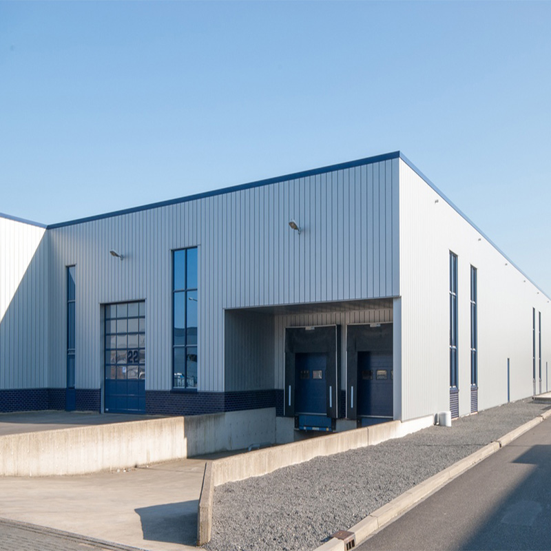 Heavy Duty Industrial Steel Shed for Raw Material Outdoor Storage