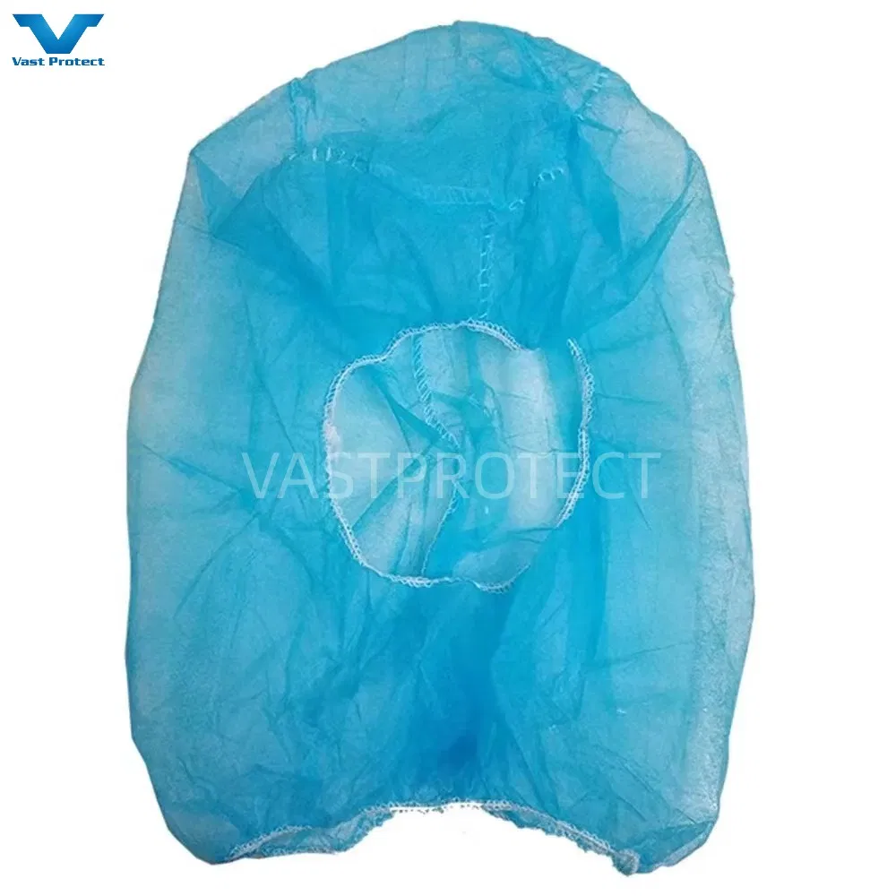 Non-Woven Polypropylene Disposable Balaclava Hairnets Caps for Food Processing Hygiene