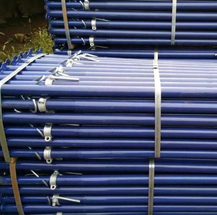 Formwork Vertical Shores Props Mild Steel Adjustable Prop Steel Scaffolding Prop