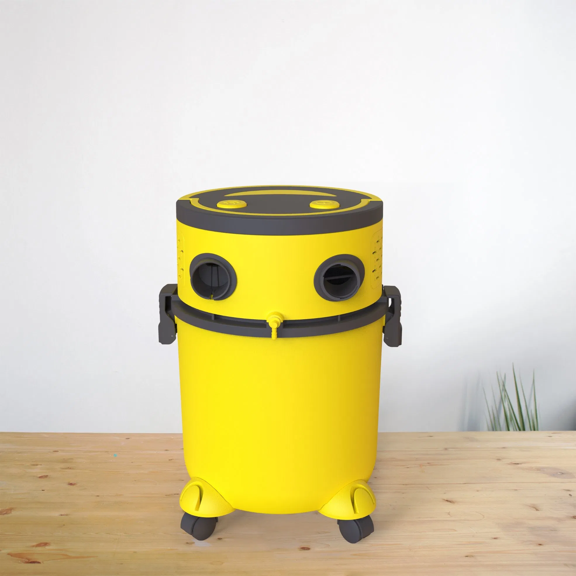 1200W Home Floor Vacuum Cleaner - 20L Dual-Mode Wet/Dry Drum Cleaner