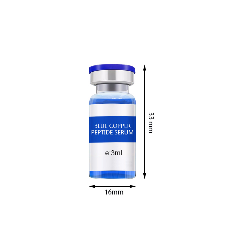 Private Label OEM Whitening Essence Gentle Moisturizing Whitening Anti-Aging Blue Copper Peptide Serum