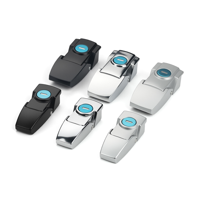 Large Zinc Alloy Concealed Toggle Latch Lock with Key for Power Cabinets