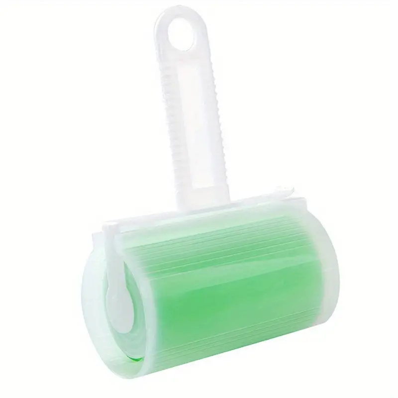 Extra Sticky Washable Lint Remover Roller Brush Pet Hair Removal Cloth Green Sticky Cleaning Roller