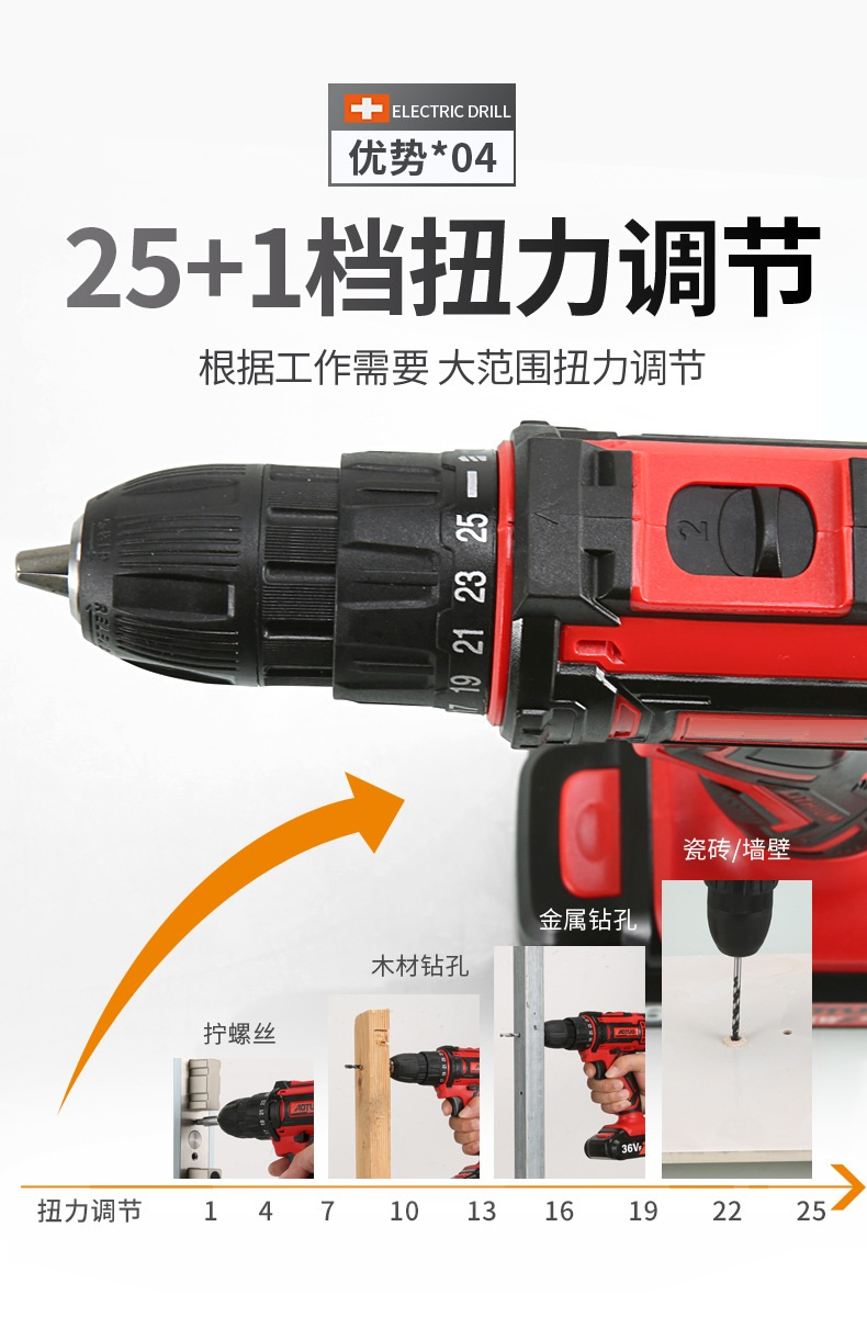 Аккумуляторный шуруповерт Hi-Spec 12V 88PCS с набором бит