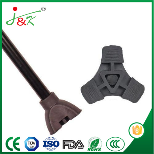 High Quality Anti-Slip Multi-Support Self-Standing Replacement Cane Tip/Cup for Walking Cane/Crutches