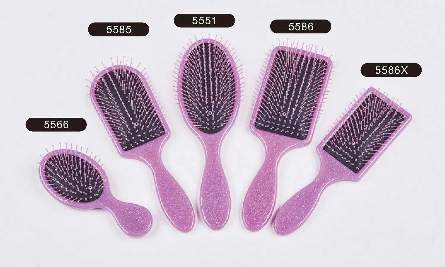 Hot-Selling Factory Wholesale Custom Colorful Detangling Hair Comb