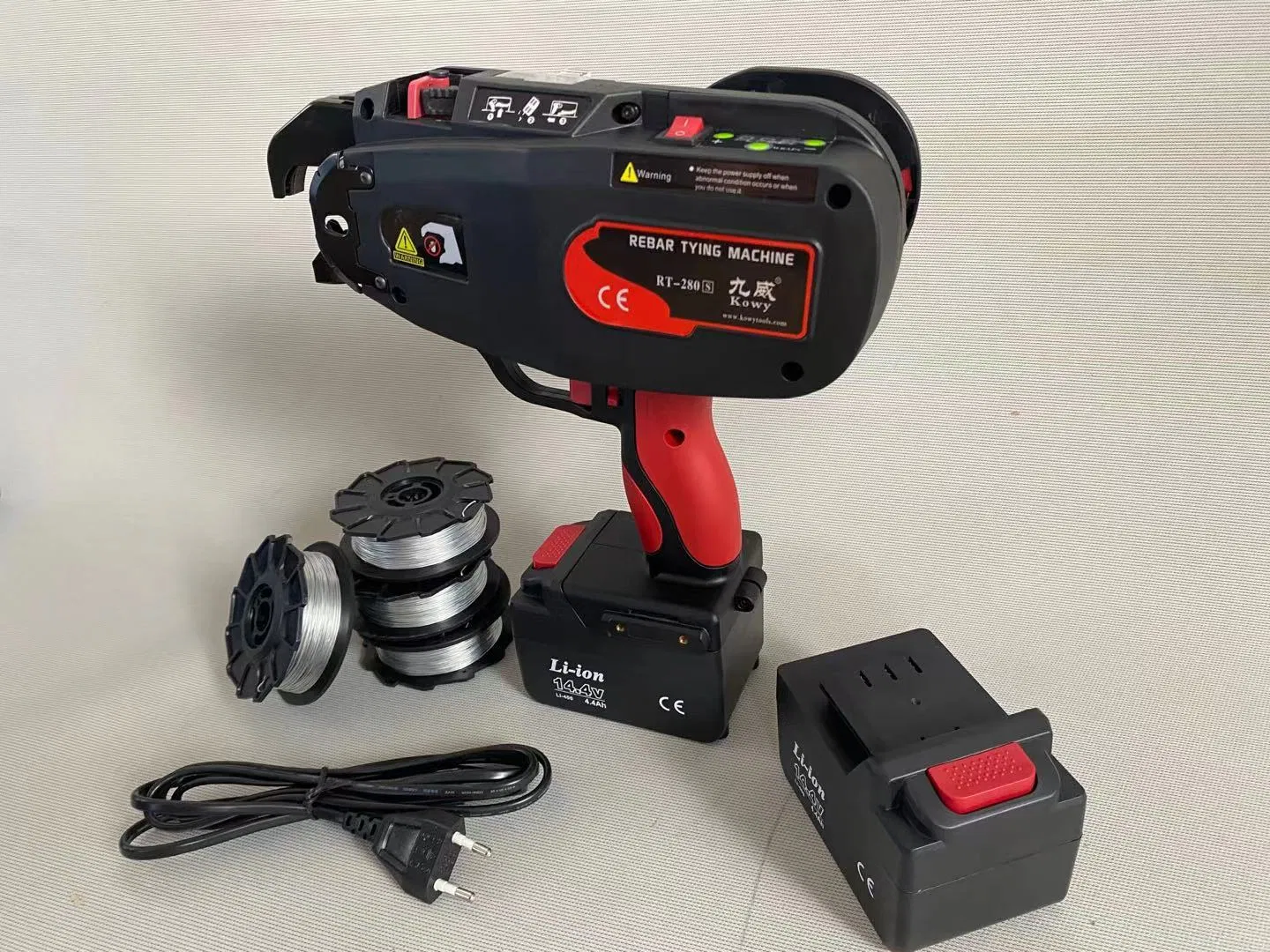 Advanced Handheld Rebar Tying Machine for 6-40mm Rebars