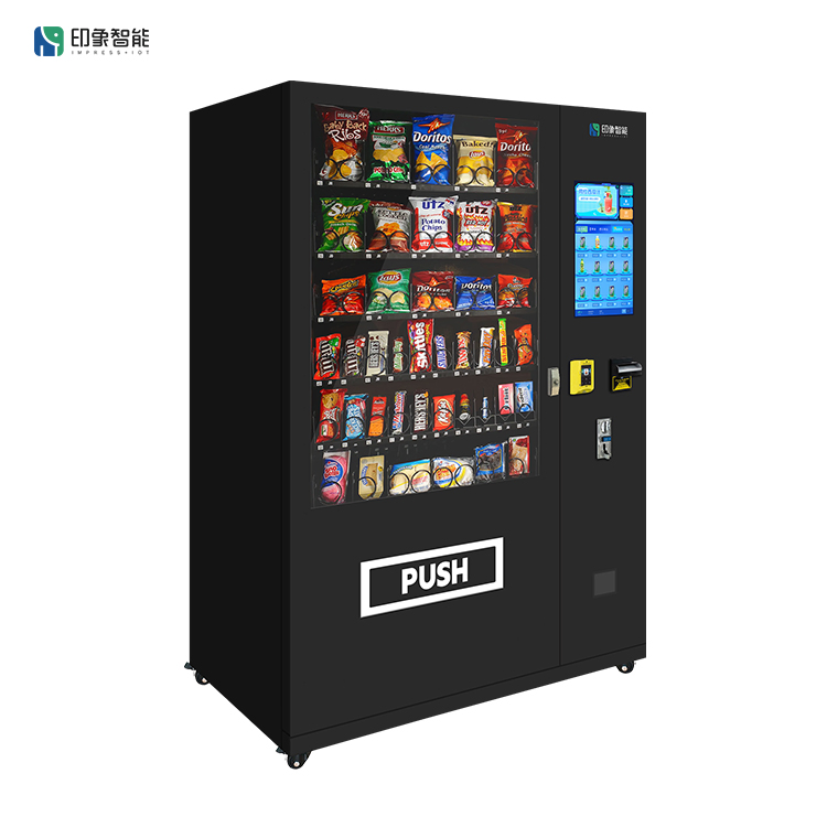 IMT Popular Snack Drink 22 Inches Combo Vending Machine for Foods and Drinks