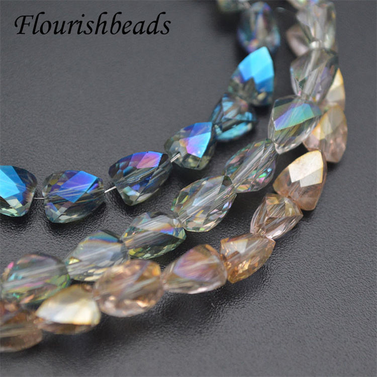 Jewelry Findings 5X7mm Irregular Shape Glass Loose Spacer Beads Jewelry Making