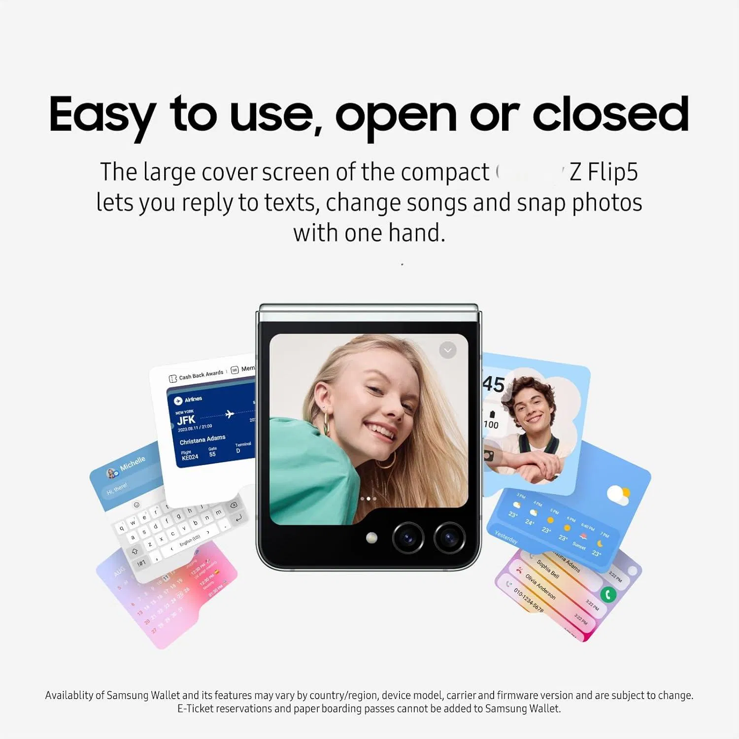Смартфон Z Flip5 Android, разблокированный