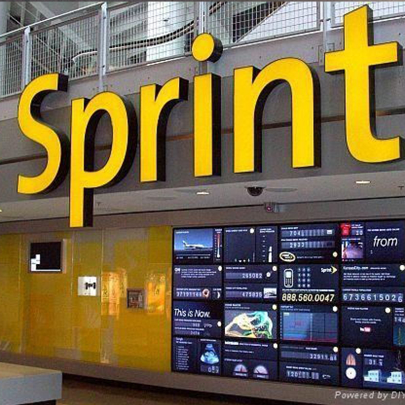 3D Sign LED Letters Cut to Size Front Custom Acrylic Electronics Letters