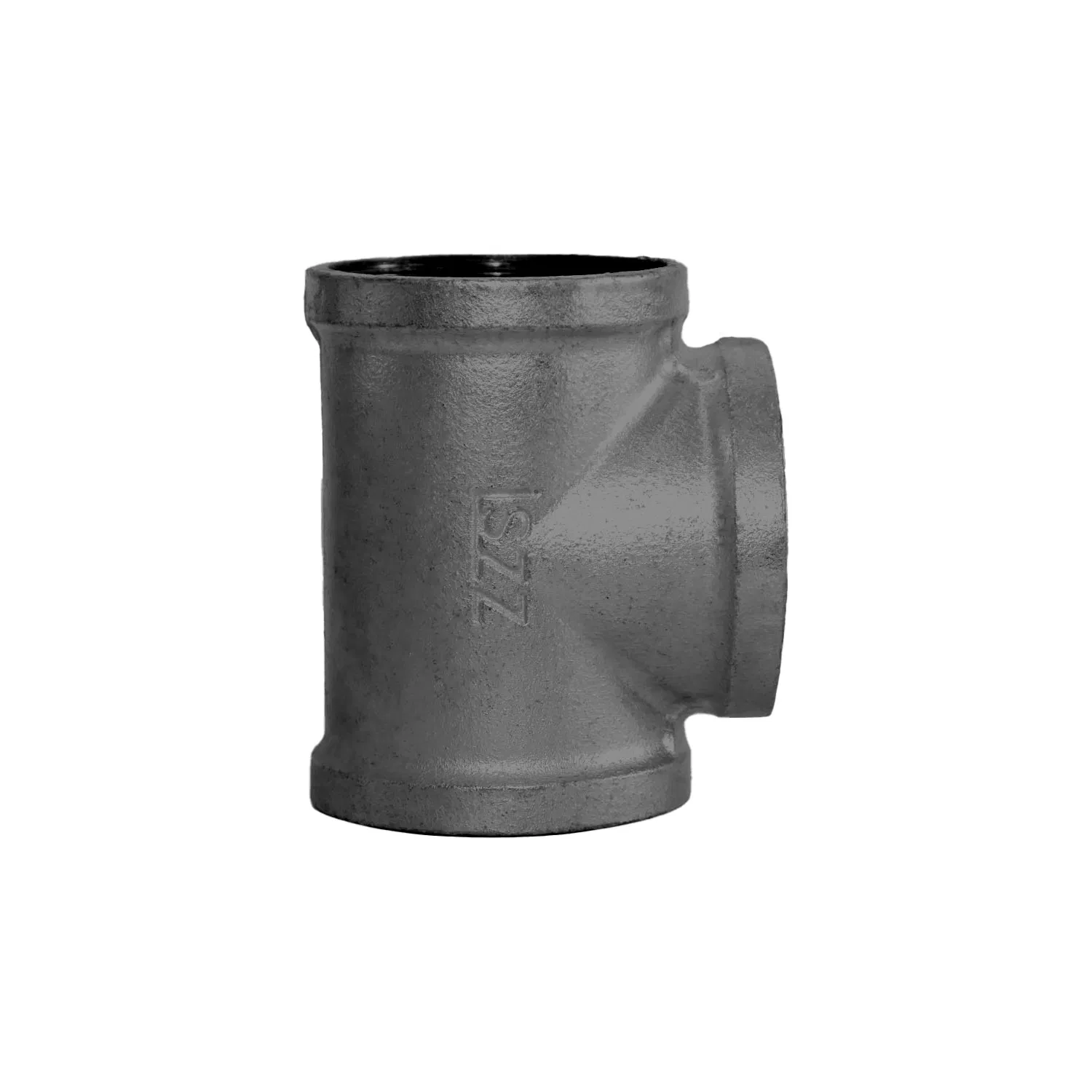 Black Galvanized Iron Malleable Tee Pipe Fitting ODM\OEM