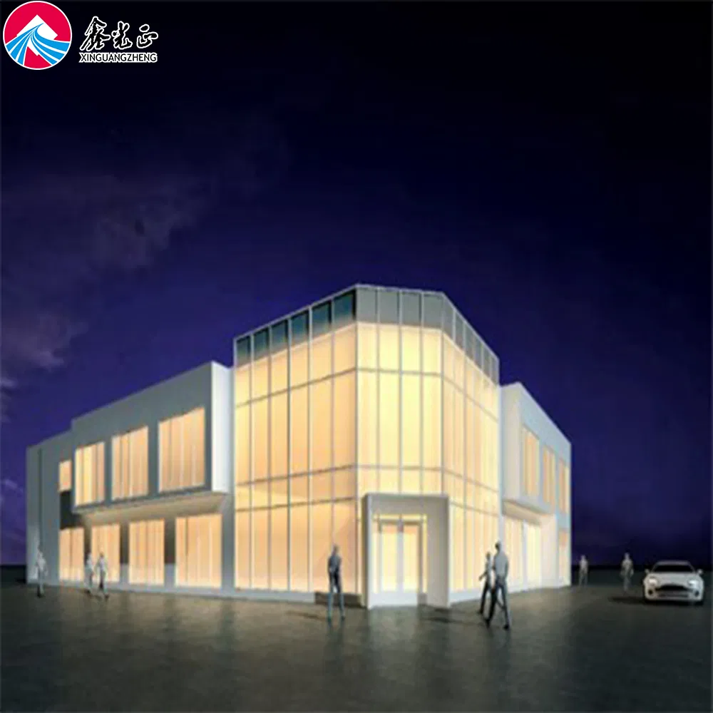Easy Construction Steel Structure Exhibition Hall /Showroom/4s Car Shop