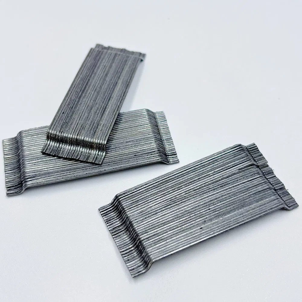Durable Glued Steel Fiber for Fast and Evenly Distributed Concrete Reinforcement