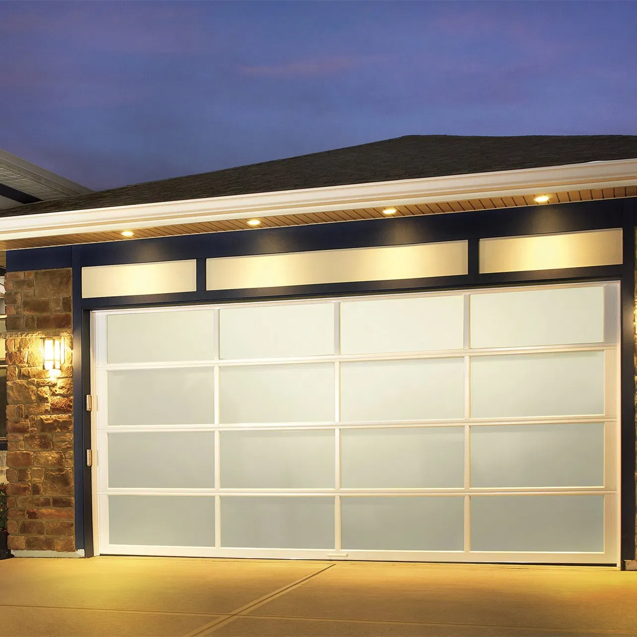 Aluminum Garage Door Used in Different Places and Shades