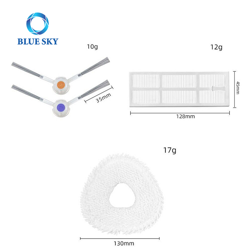 Replacement Main Side Brush HEPA Filter Mop Cloth Accessories for Cloud Whale Narwal Freo J3 Robot Vacuum Cleaner