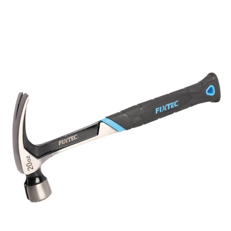 Fixtec Hand Tools 16 20 Oz Heat Treatment Overall Forged Magnetic Nail Function Claw Hammer