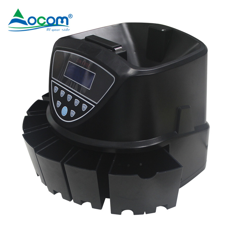 High Speed Automatic Heavy Duty Euro Coin Sorter Machine