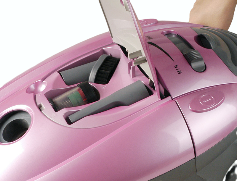 Pink Speed Control Vacuum Cleaner