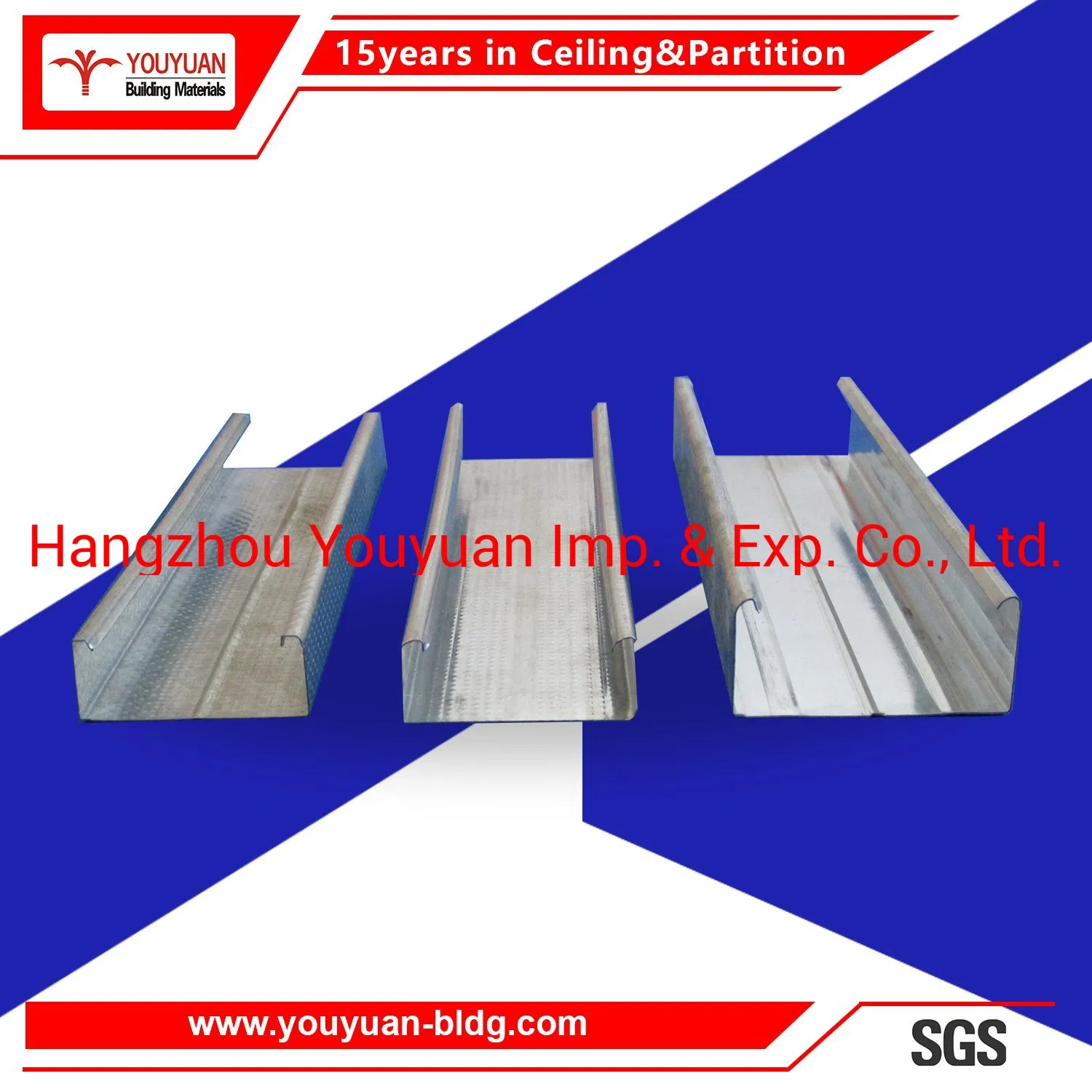 Galvanized Steel Suspension Ceiling Channel Profile