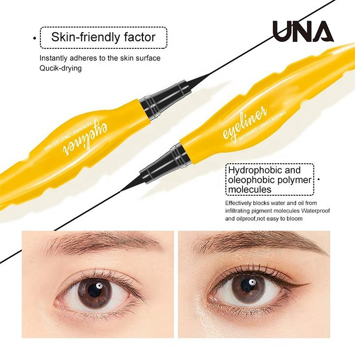 Black Eyeliner Custom Logo Waterproof Long Lasting Eyeliner 24 Hours