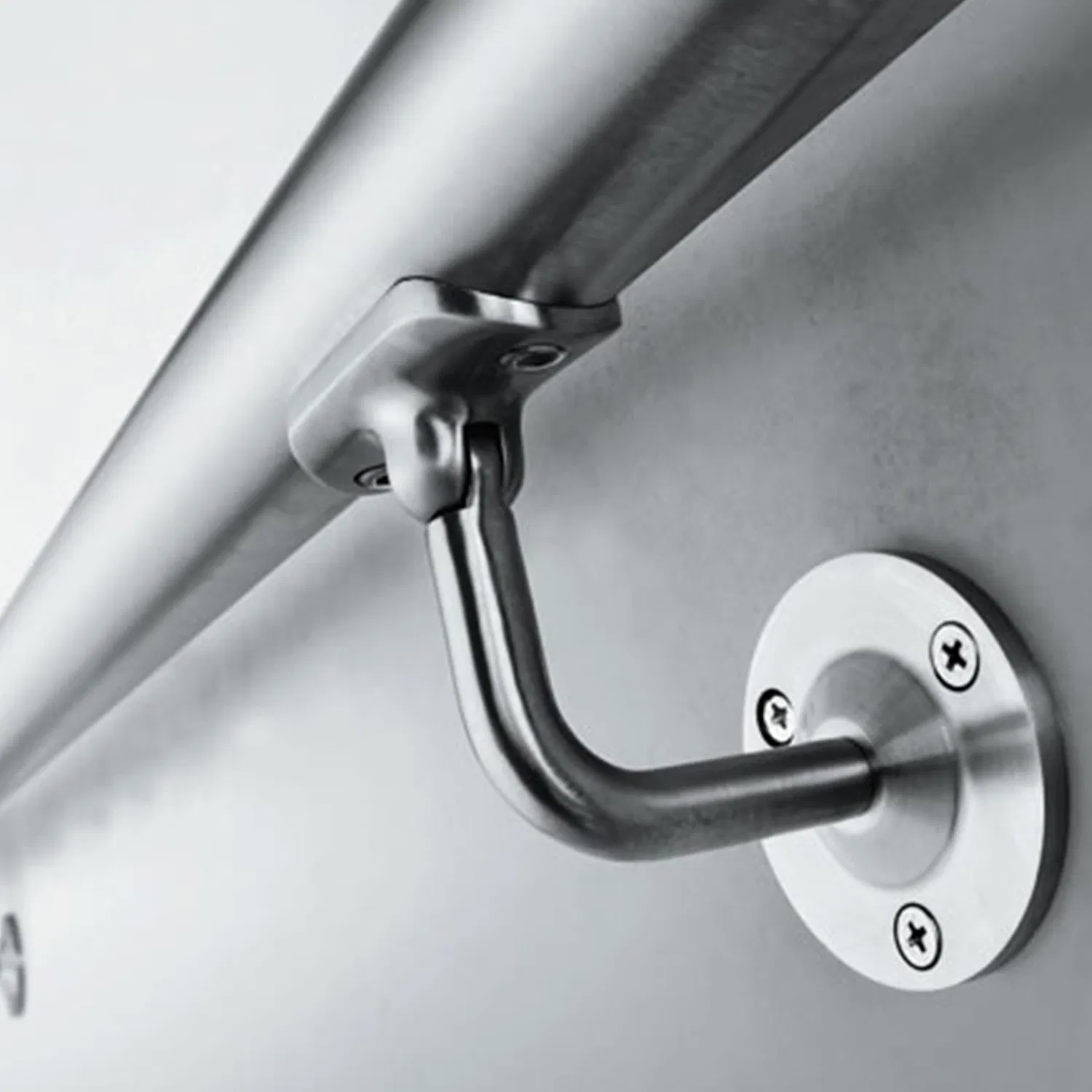 Outdoor River Landscape Zinc Alloy Railing Components Handrail Fitting