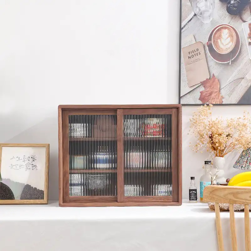 Прозрачная акриловая полка для кухонных шкафов