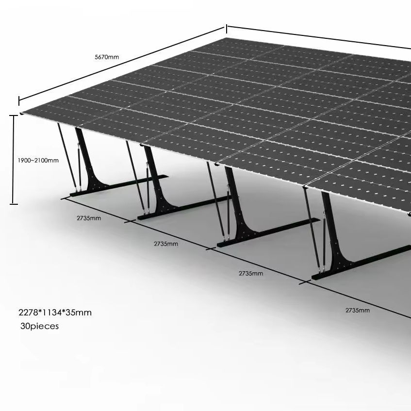 Solar Power Car Park Aluminum Carport Steel Carports Car Garages Sheds Shelter