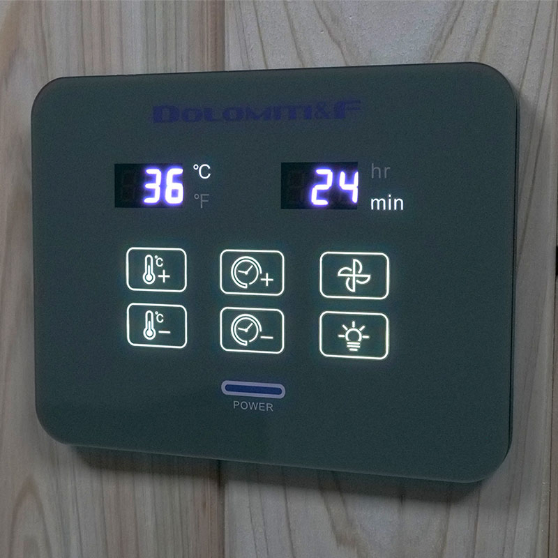 Economical Home Sauna Heater Controller Controls Temp Time Exhaust Bb90