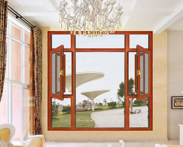 Good Quality Cheap Price Aluminum Wood Casement Window