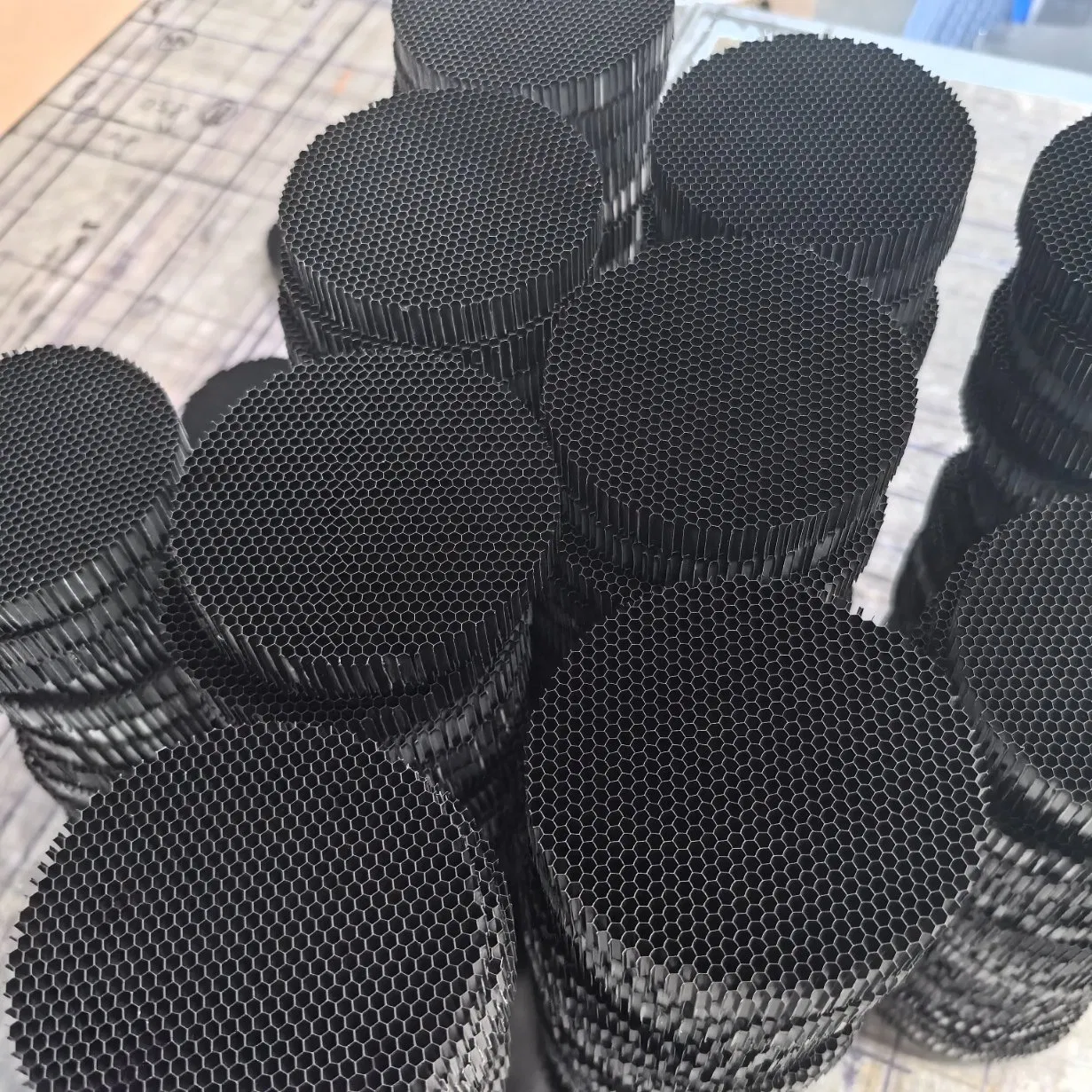 Microporous Aluminum Honeycomb Core Filtration Material